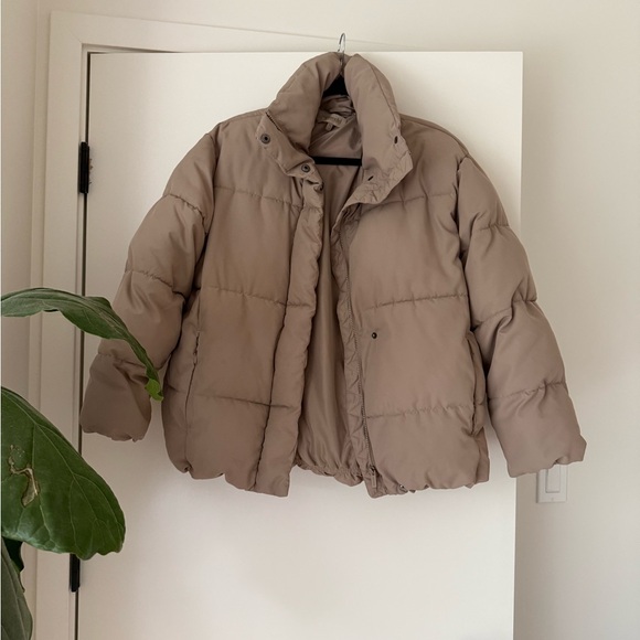 Splendid Cali Puffer - Taupe - Picture 3 of 7